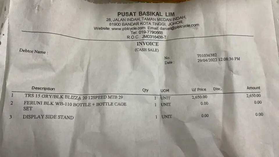 TRS BLIZZA 20 SHIMANO SLX MTB