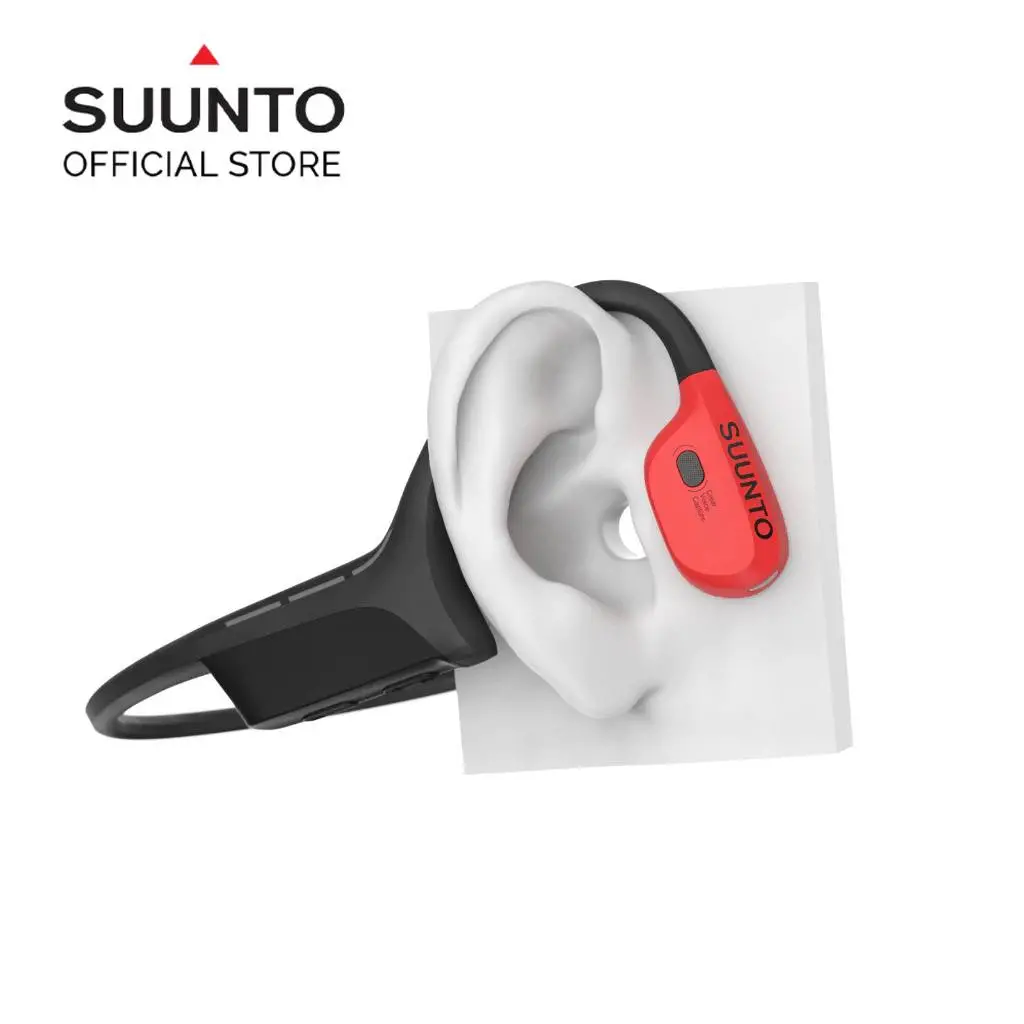 Suunto Wing Premium bone conduction headphones with LED lights & powerbank