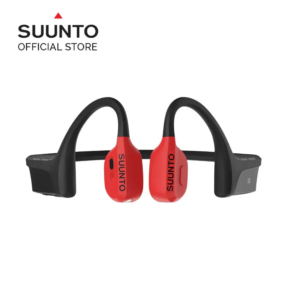 Suunto Wing Premium bone conduction headphones with LED lights & powerbank