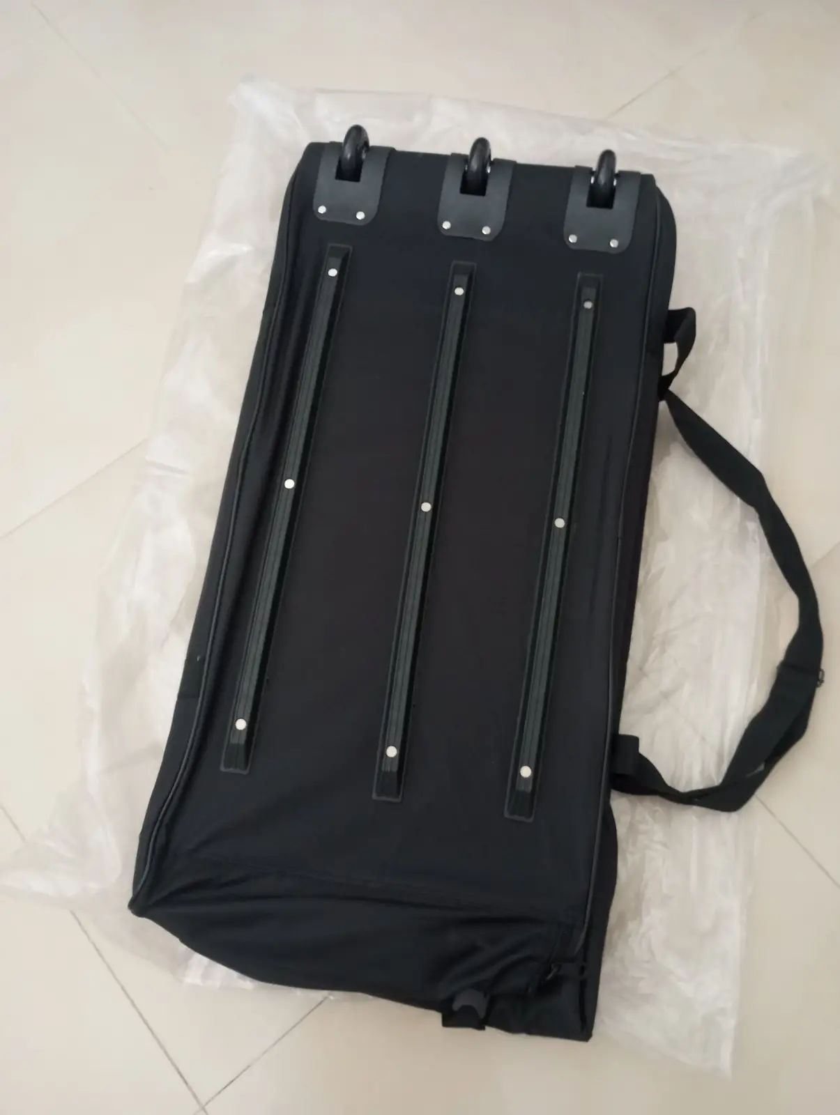 [Price: RM300] [COD @TTDI] [New/Rare] Original Rhinowalk Bi-fold 20 Inch Folding Bike Travel Luggage (3 roller wheel design)