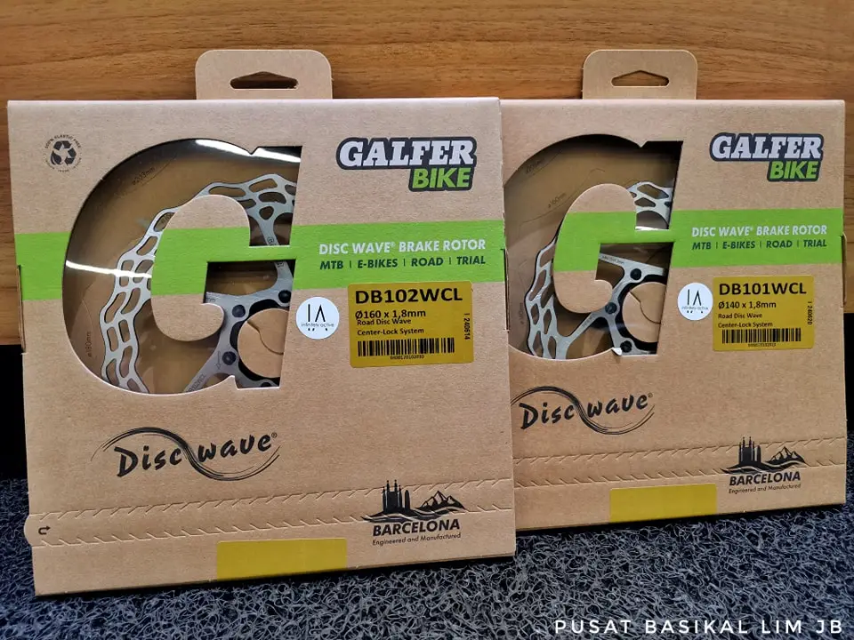 Galfer Bike Road Disc Wave Brake Rotor (Center Lock)