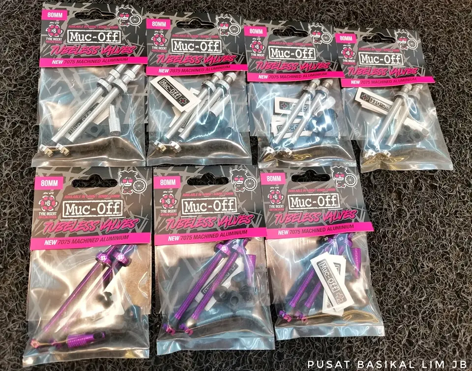 Muc off Tubeless Valves V2 (80mm)