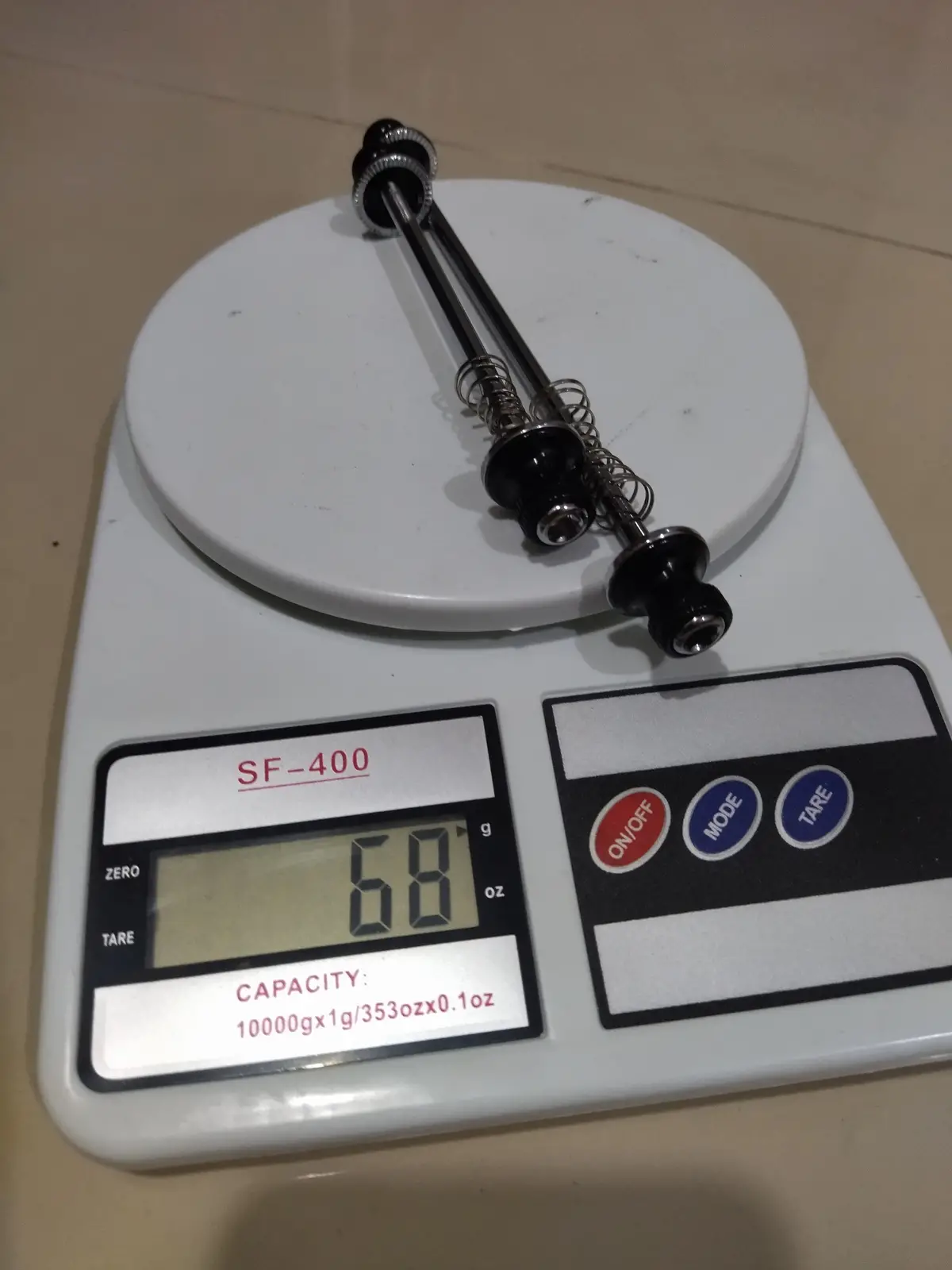 [New/Rare] SpeedPark Component Taiwan 74/130mm Ultralight 68g/pair Stainless Steel Anti-Theft Skewer
