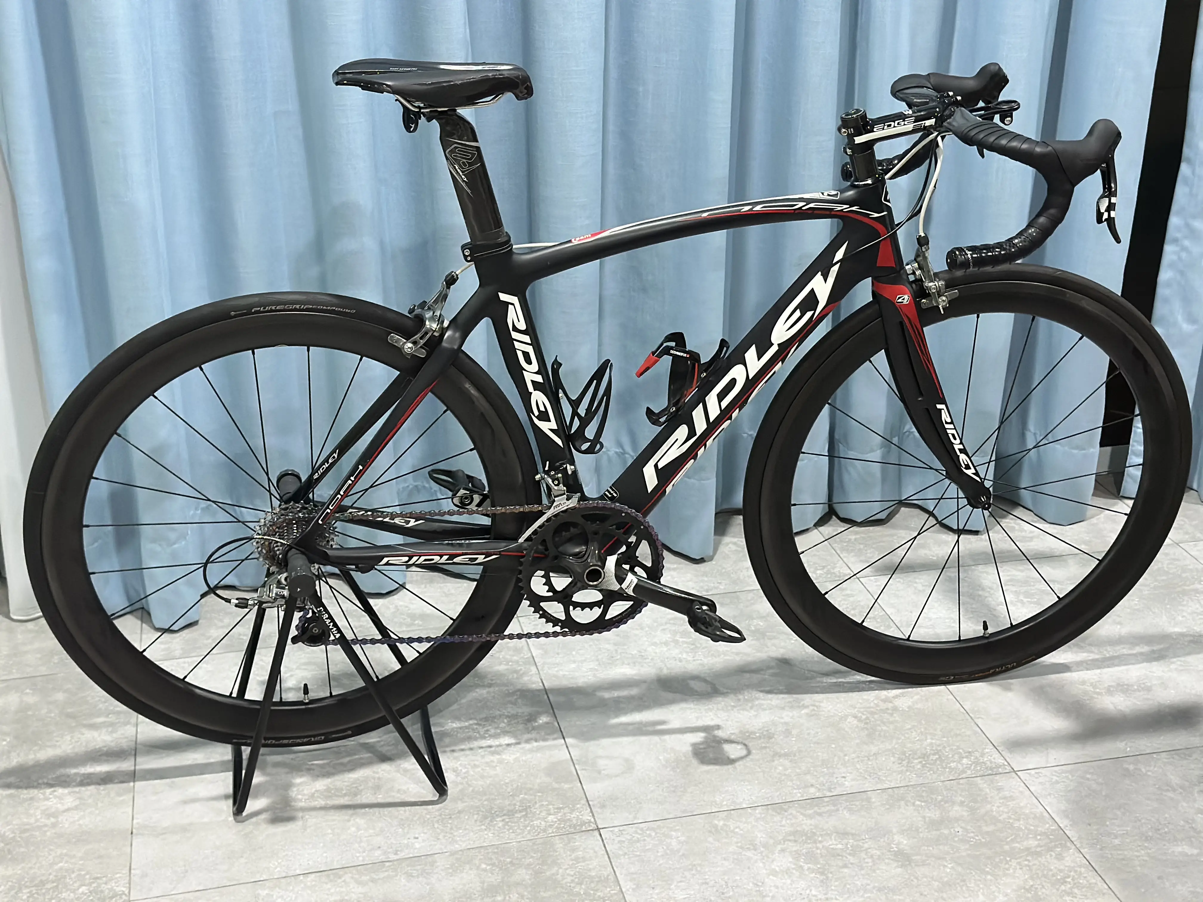 EliteWheels 50mm Bike carbon wheelset (rim brake)