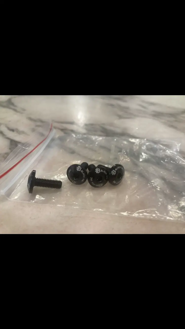 Black Inc Water Bottle Cage Bolts