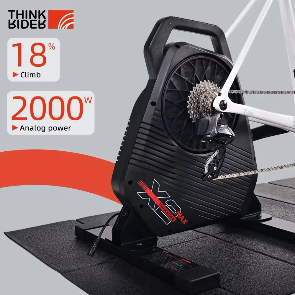 ThinkRider X2MAX Smart Bike Trainer MTB Road Bicycle Built-in Power Meter power meter Compatible
