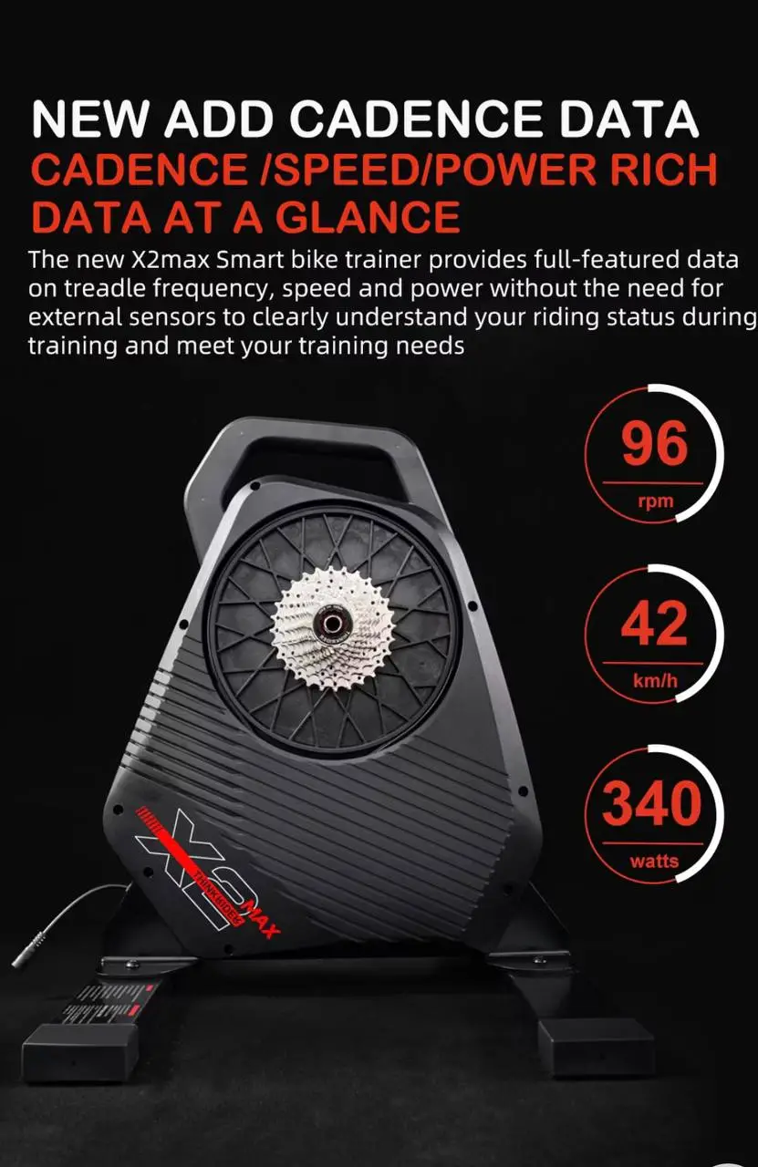 ThinkRider X2MAX Smart Bike Trainer MTB Road Bicycle Built-in Power Meter power meter Compatible