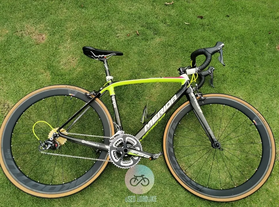 (FREE RC7 Shoe) Roadbike Merida Scultura CF905 Team Lampre Edition full carbon