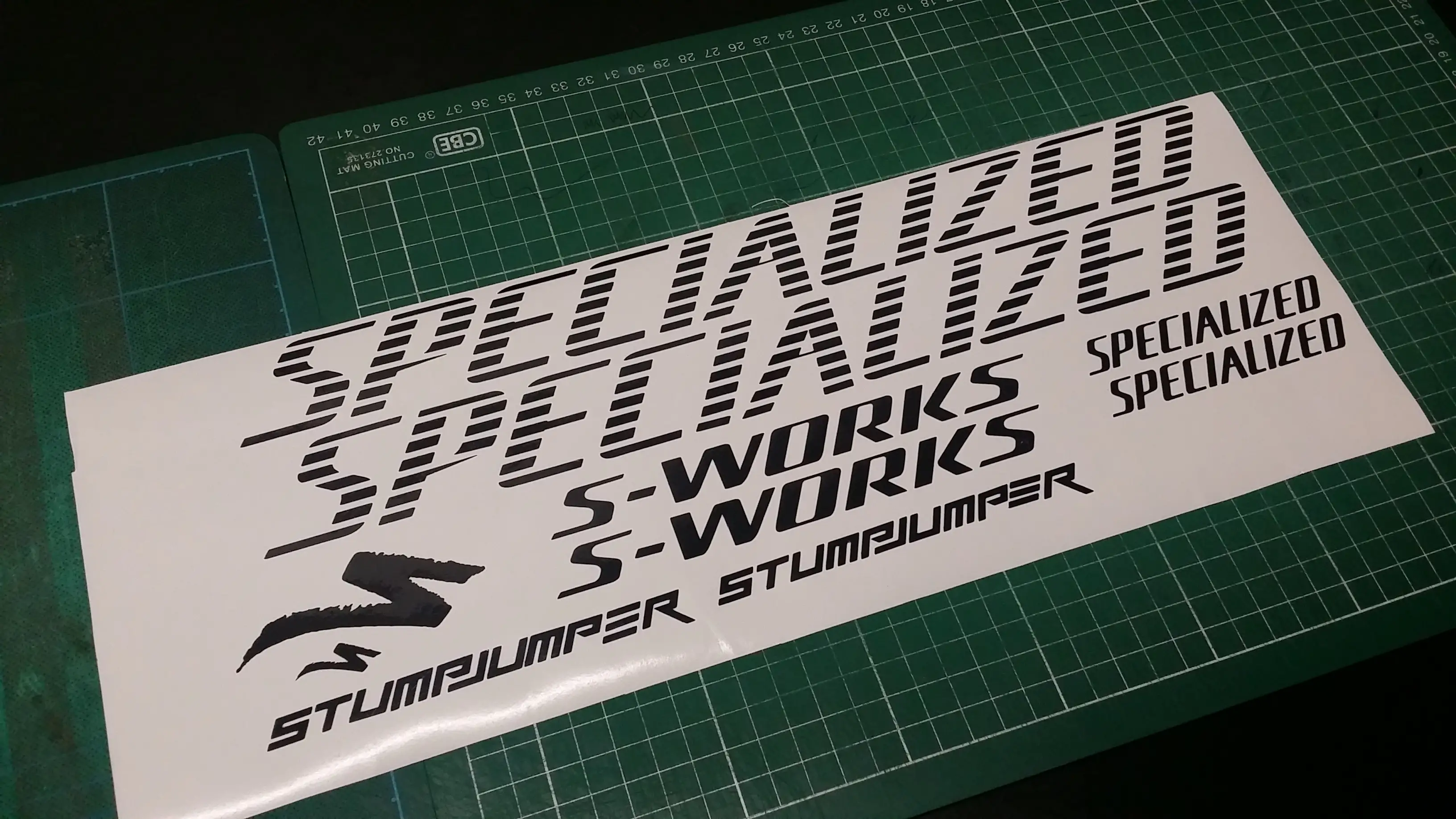 specialized frameset decal sticker