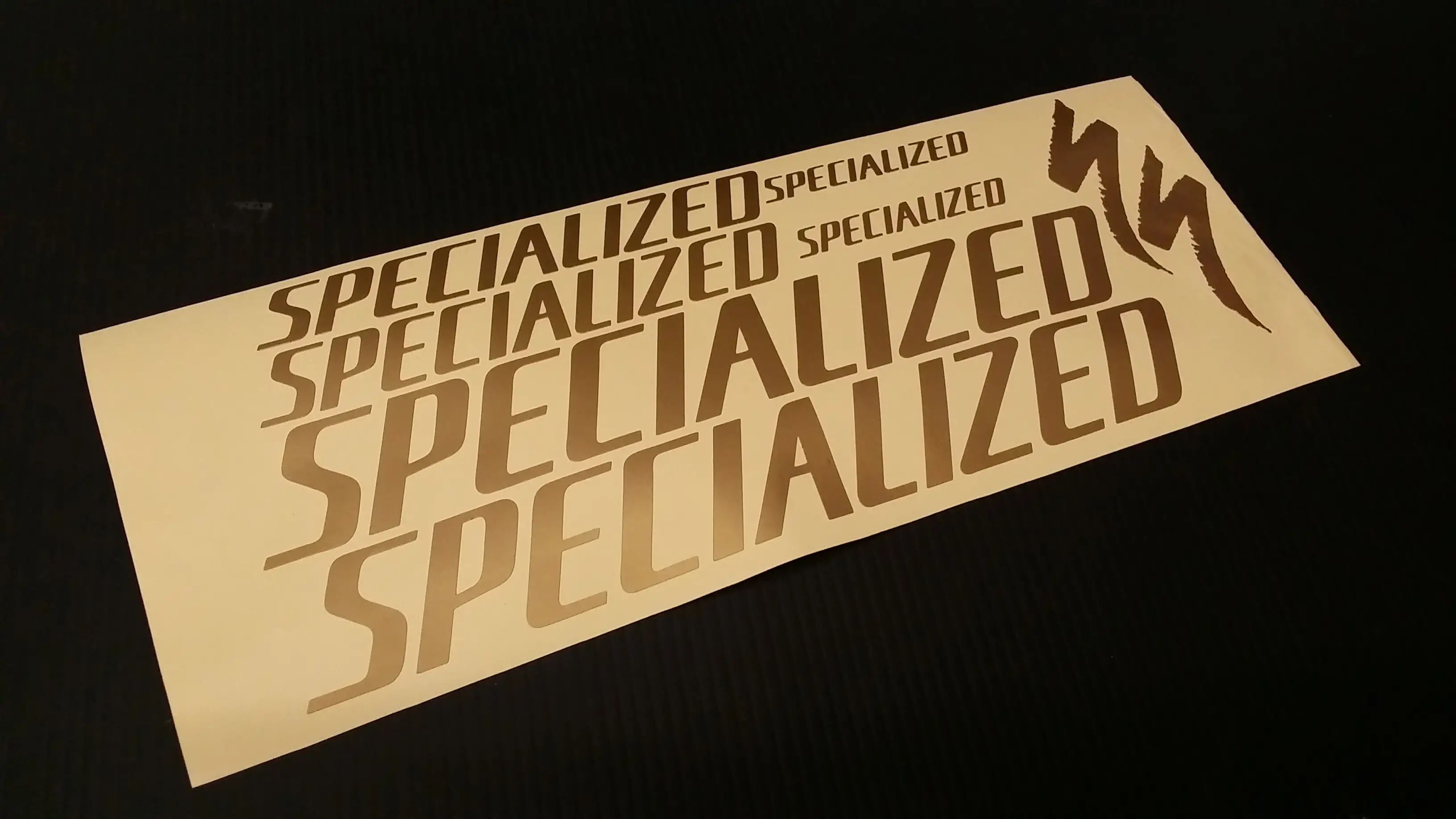 specialized frameset decal sticker