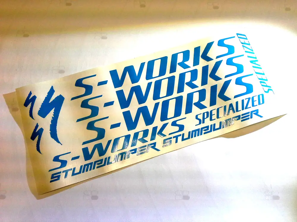 specialized frameset decal sticker