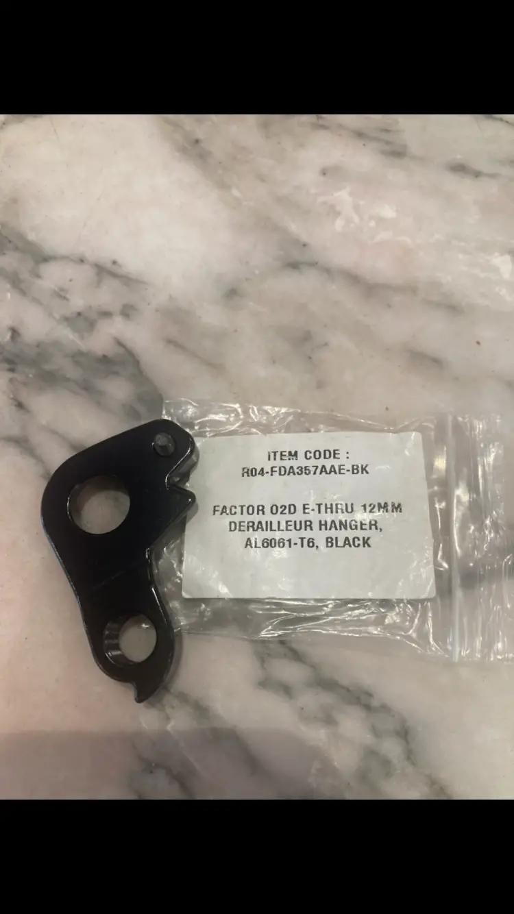 Factor Bike Rear Derailleur Hanger (disc frame only)