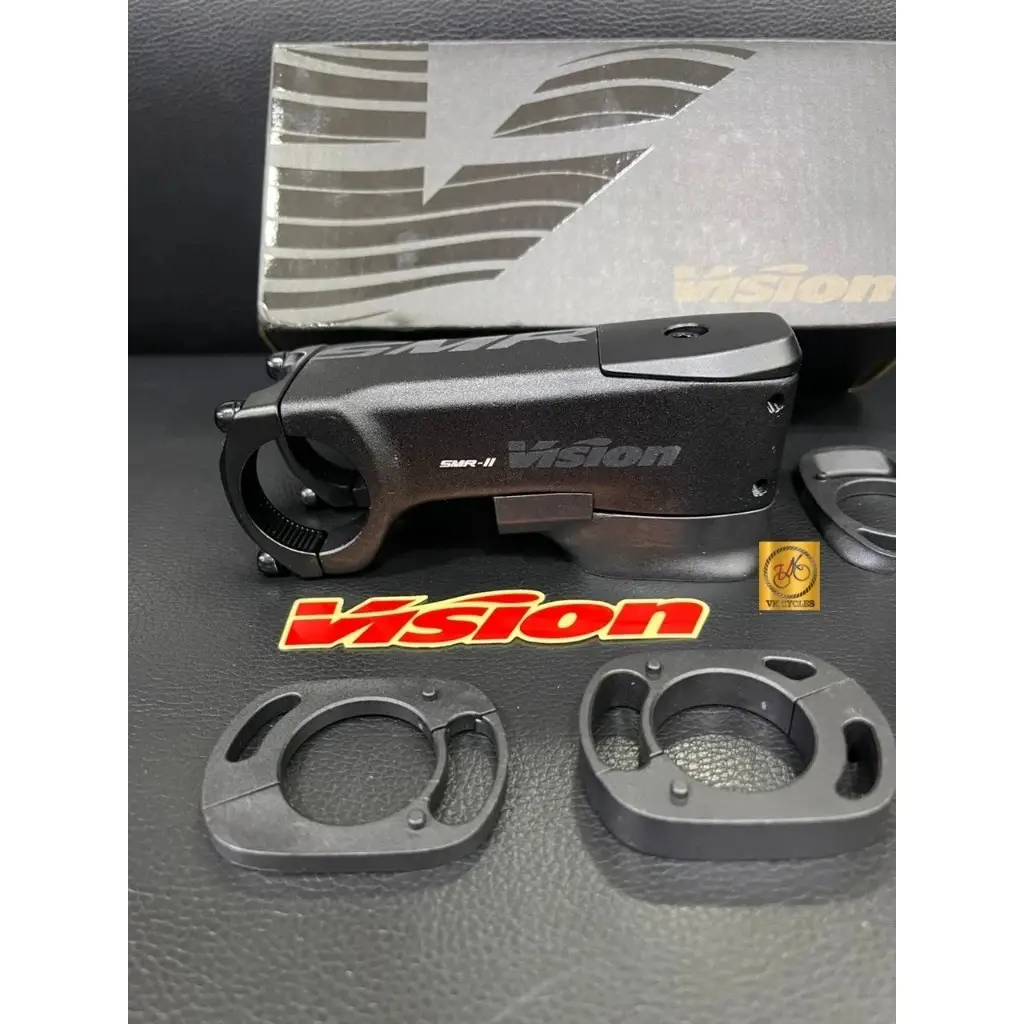 [NEW] Vision NS SMR-II Stem -10° 31.8mm x 90mm 100mm 110mm 120mm - black ROAD, GRAVEL