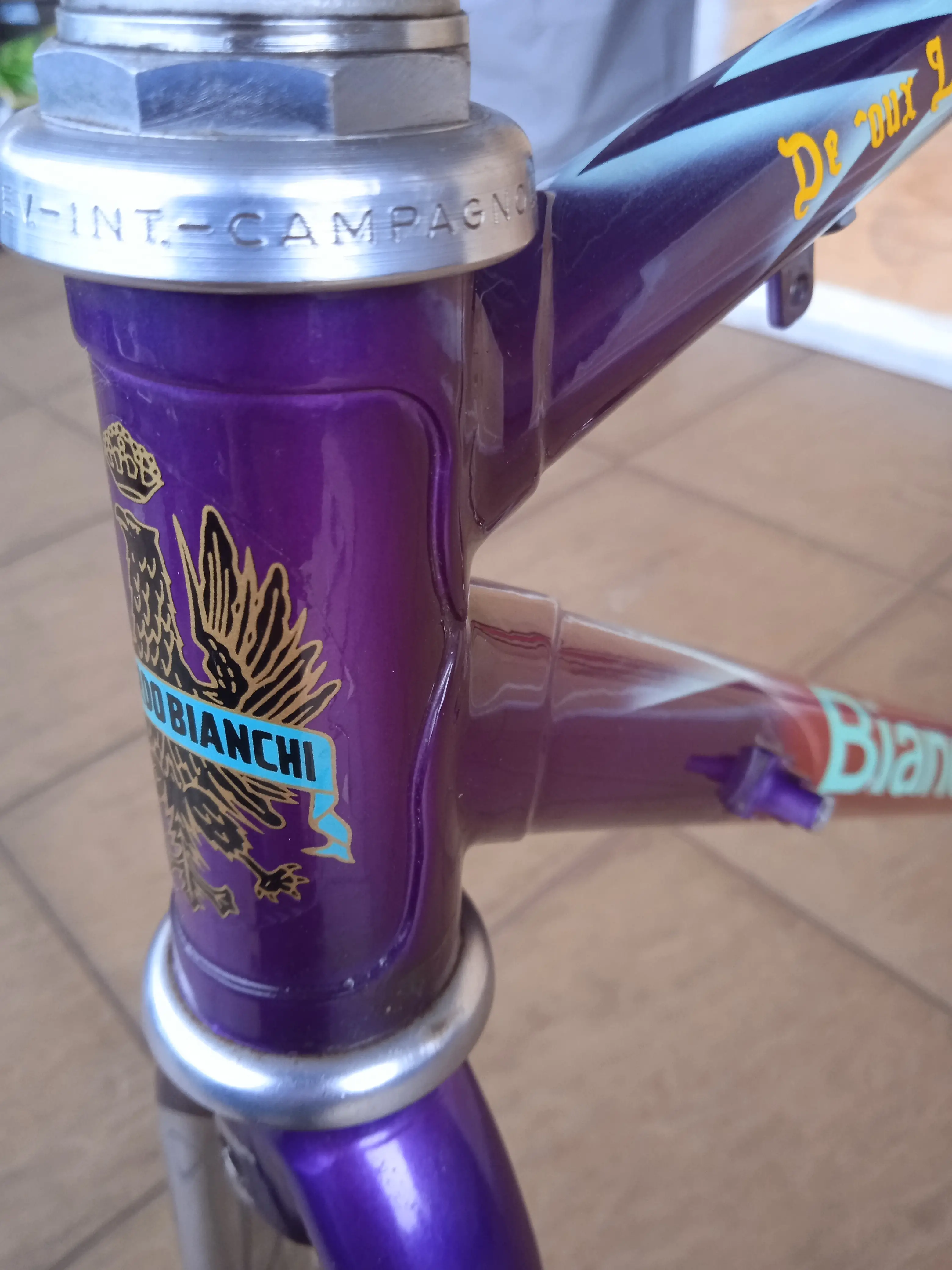 Vintage / Classic Bianchi and Colnago Road bike frame for sales