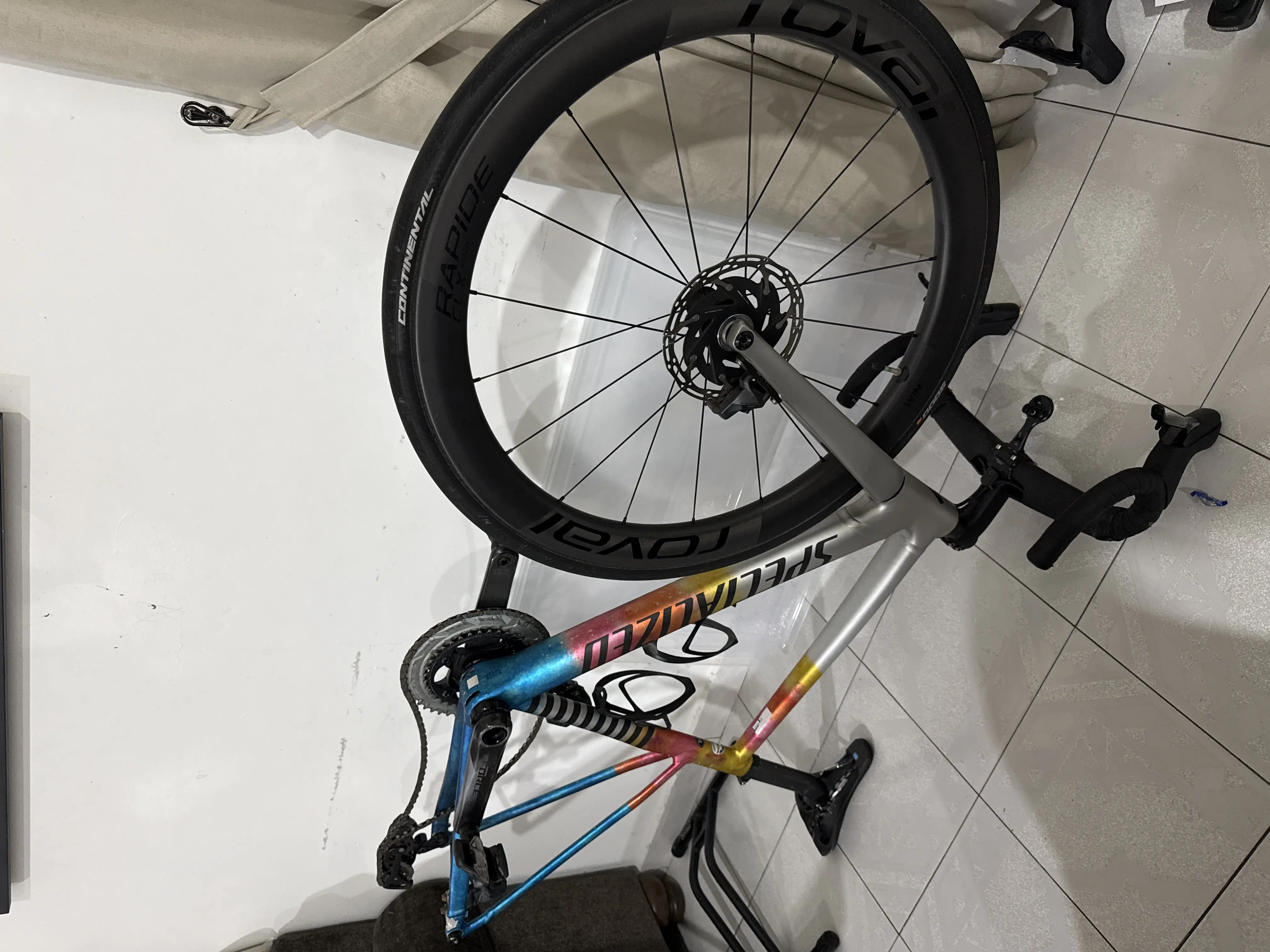 Specialized, allez sprint, sram force, roval