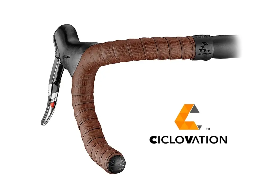 CICLOVATION Advanced Grind Touch Bar tape Handlebar BARTAPE Black Chocolate Brown