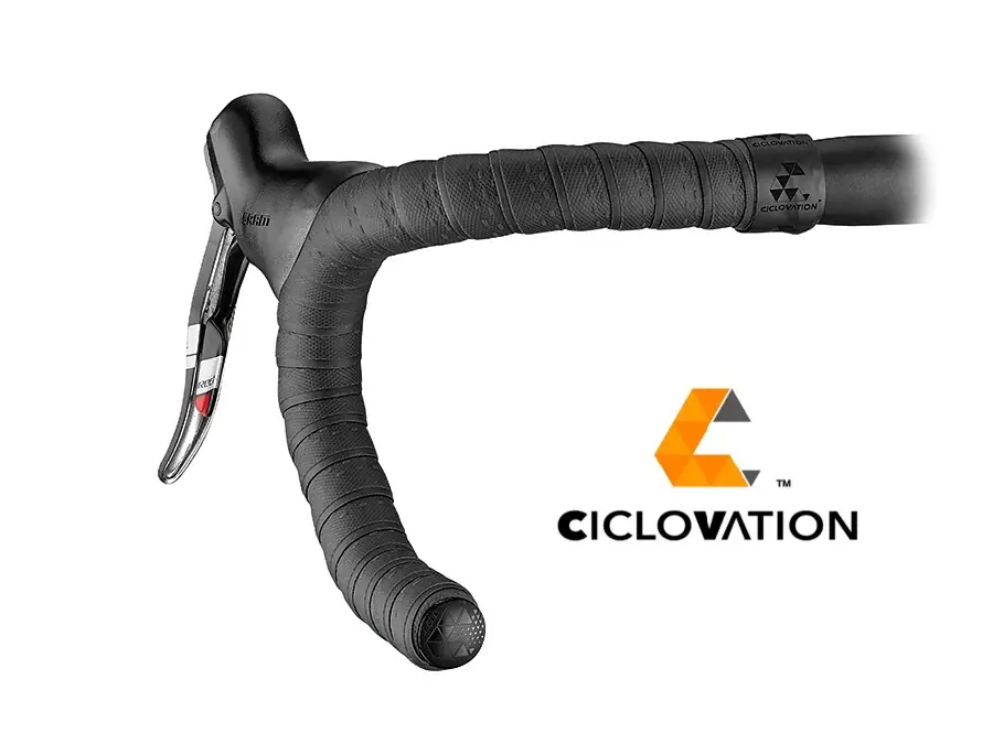 CICLOVATION Advanced Grind Touch Bar tape Handlebar BARTAPE Black Chocolate Brown
