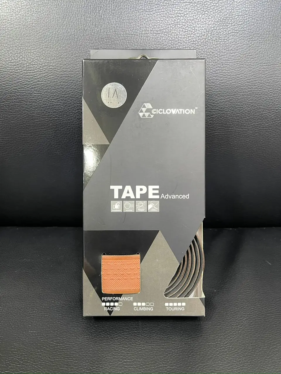 CICLOVATION Advanced Grind Touch Bar tape Handlebar BARTAPE Black Chocolate Brown