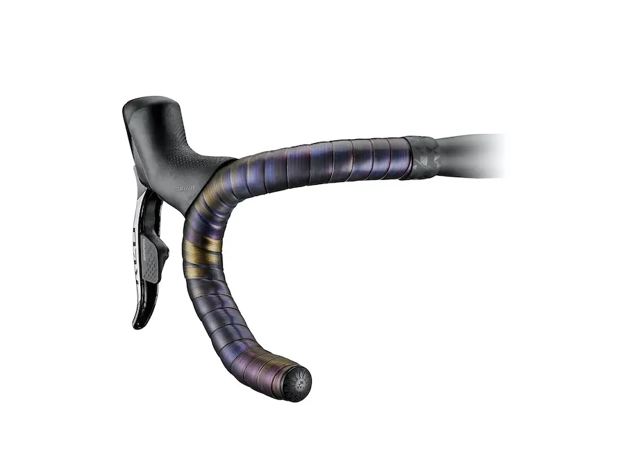 Ciclovation Premium Bar Tape - Halo Touch Blooming red Gold Mine Irradiant Violet Rainbow Storm Cloud