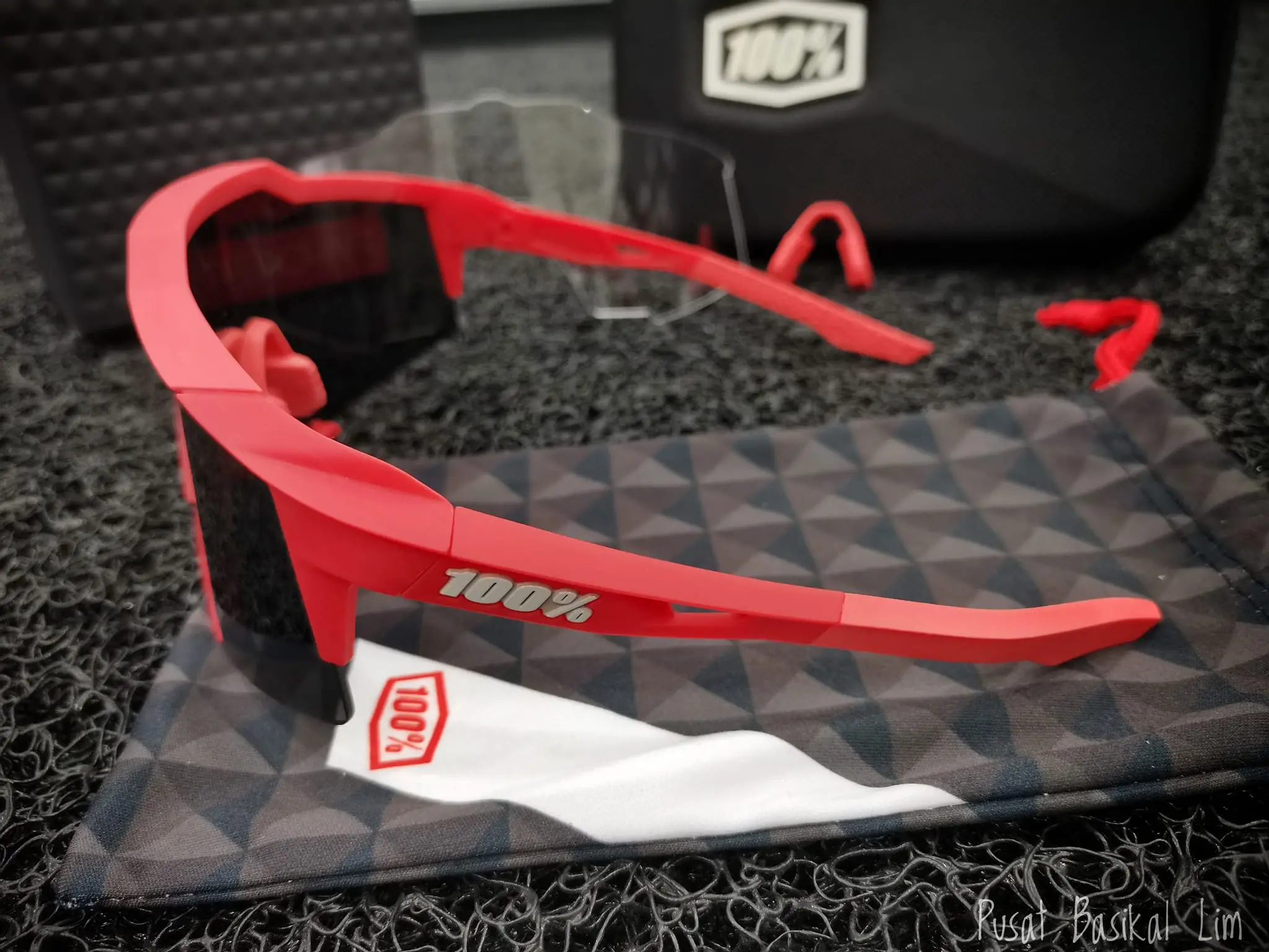 Ride 100% Speedcraft Soft Tact Coral - Black Mirror Lens
