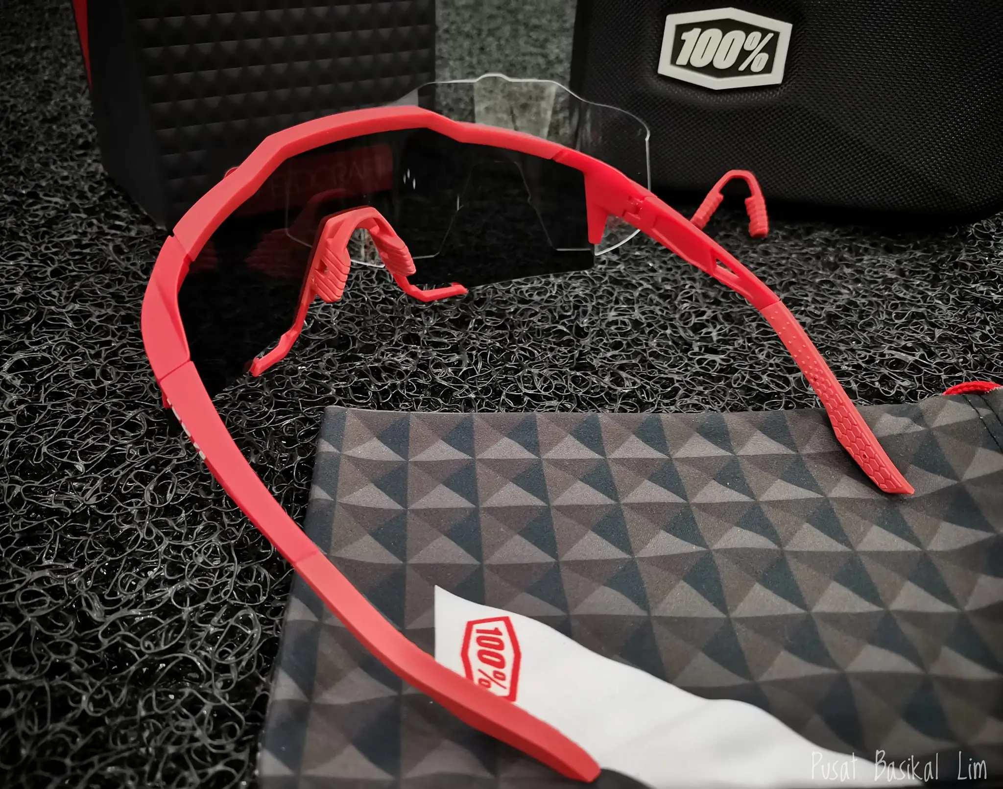 Ride 100% Speedcraft Soft Tact Coral - Black Mirror Lens