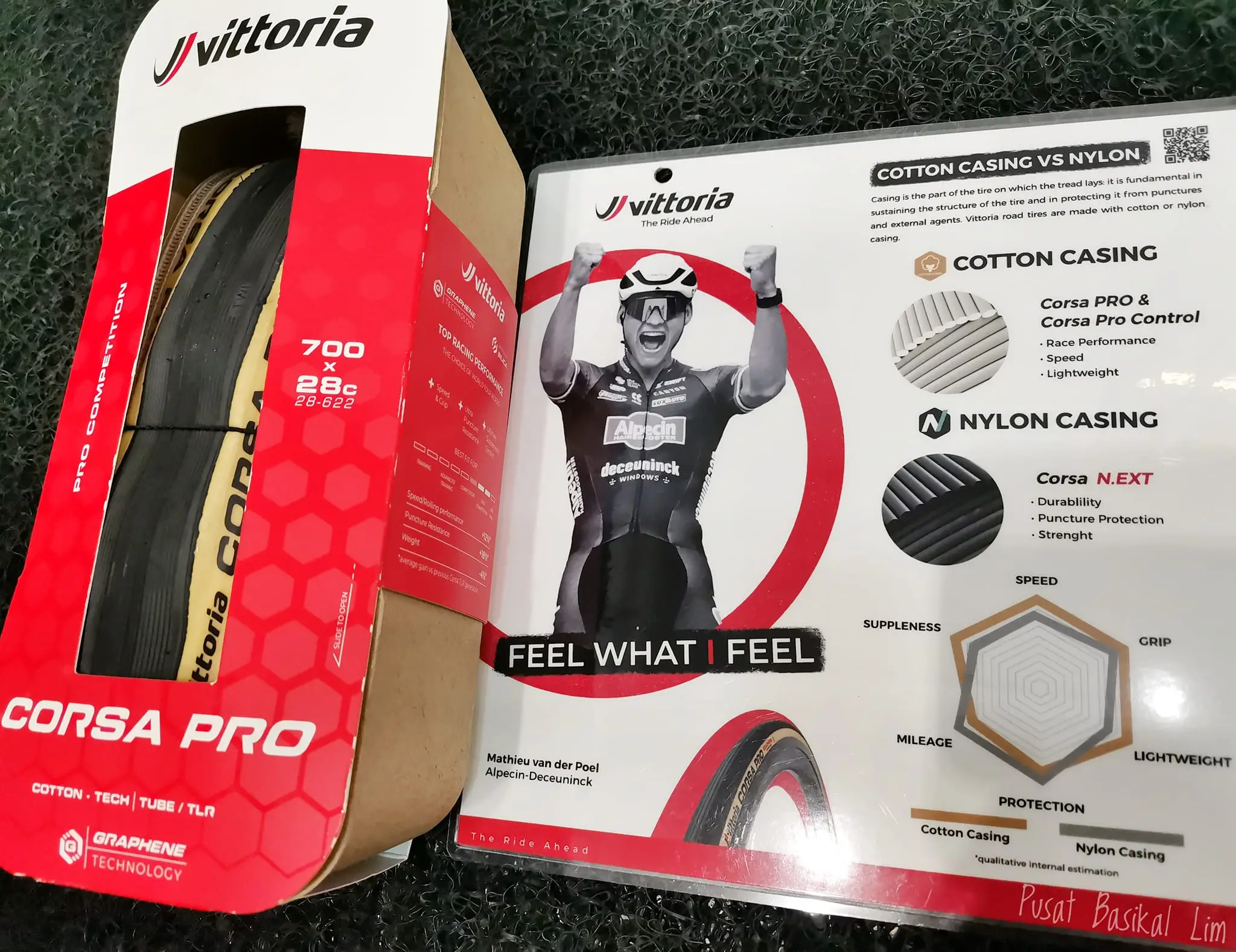 Vittoria Corsa Pro G2.0 Tubeless Ready Tire 700x26/28c