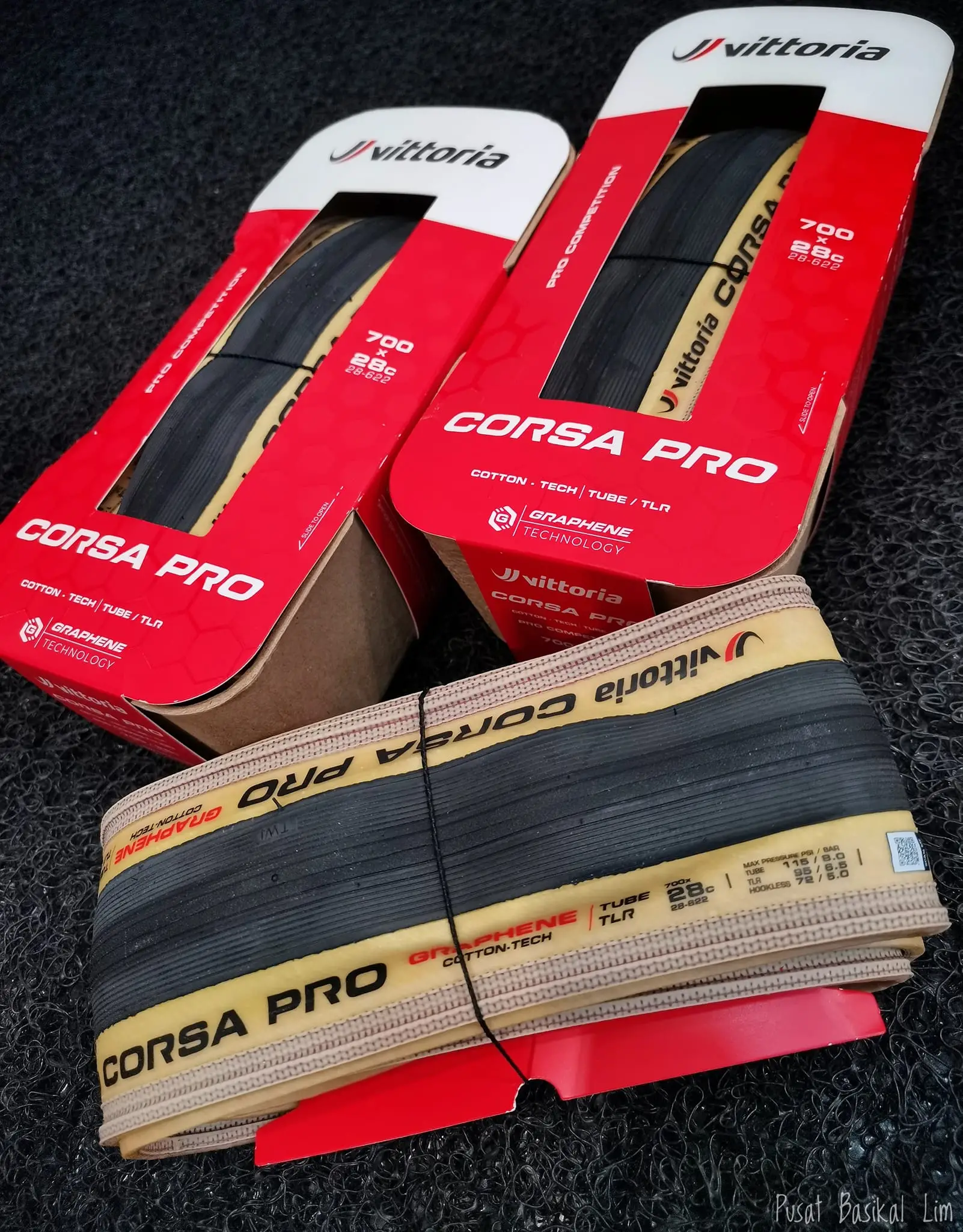 Vittoria Corsa Pro G2.0 Tubeless Ready Tire 700x26/28c