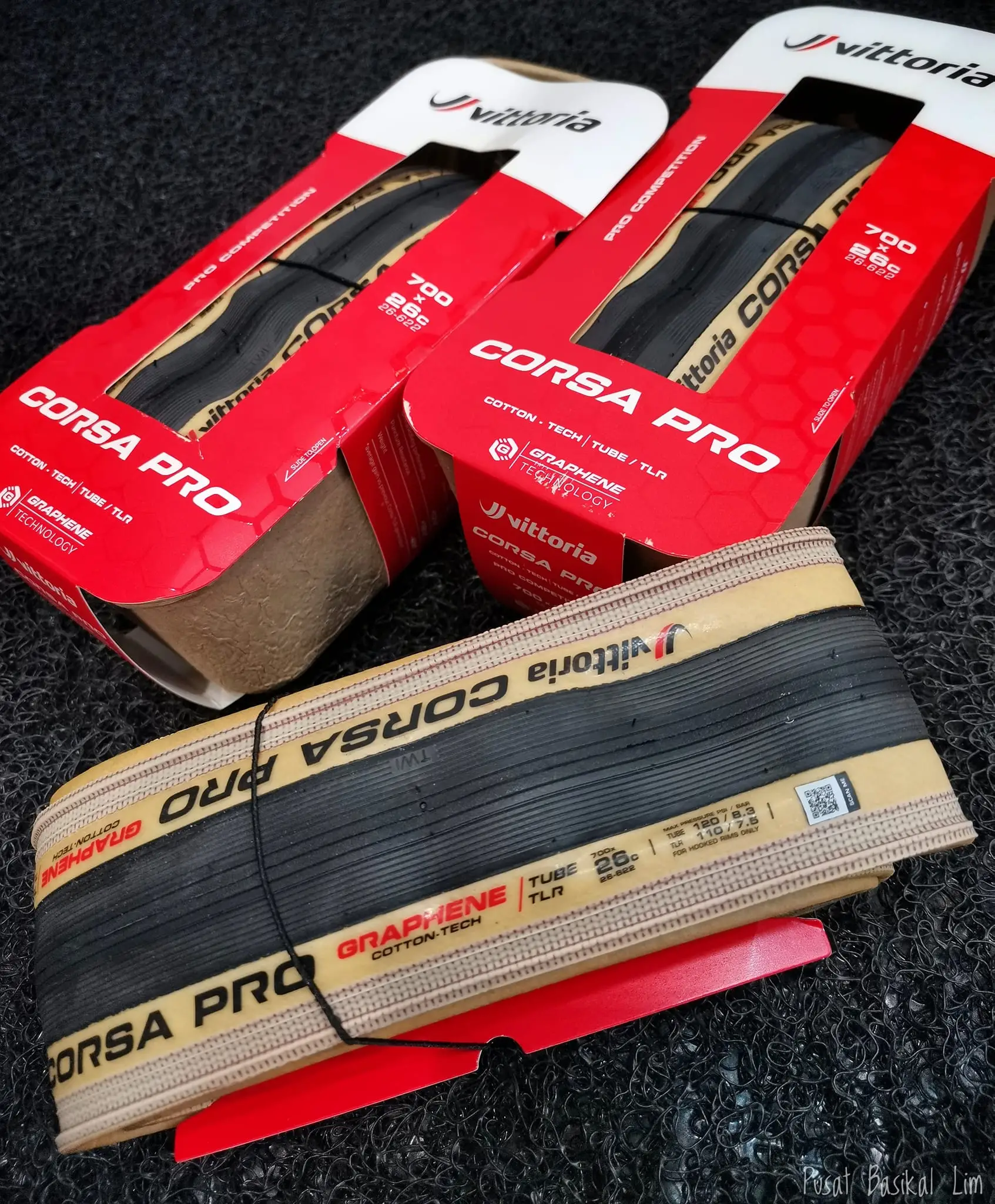 Vittoria Corsa Pro G2.0 Tubeless Ready Tire 700x26/28c