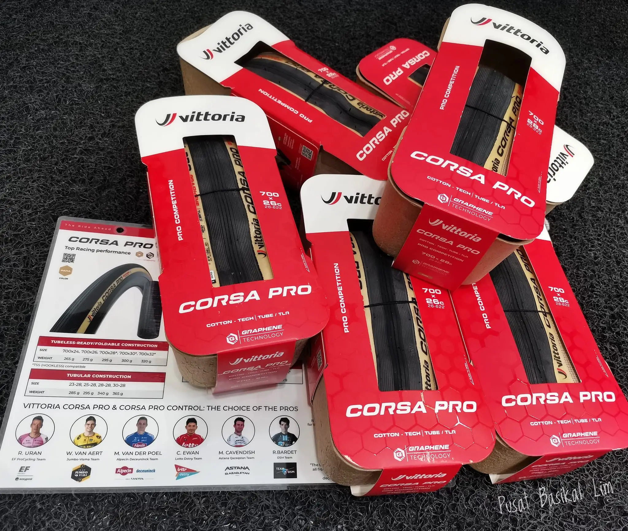 Vittoria Corsa Pro G2.0 Tubeless Ready Tire 700x26/28c