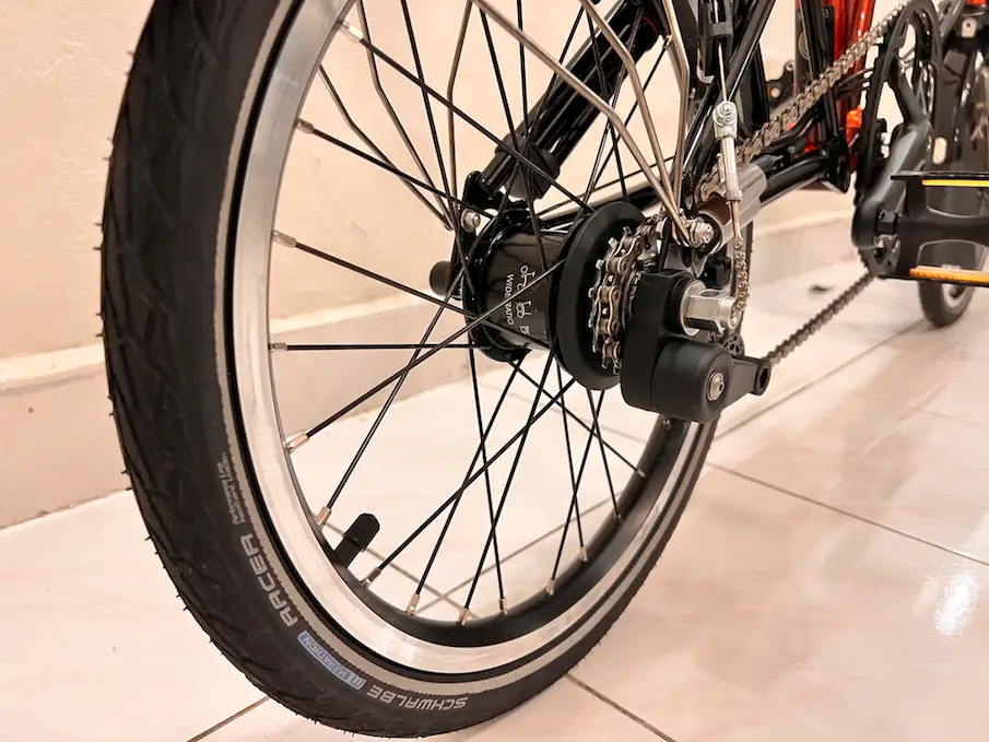 Brompton C Line Explore Mid Flame Lacquer BE M6L