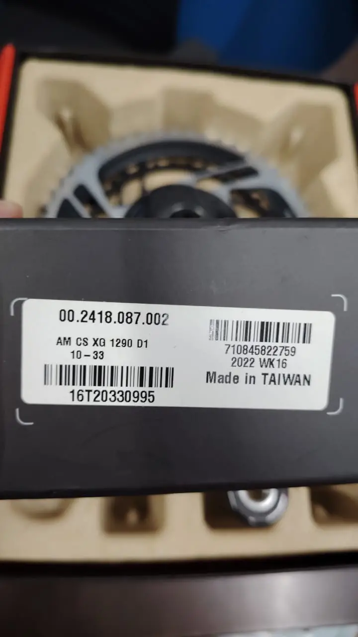 Sram Red AXS (Power Meter) eTap Disc (2x12) Brand New !!! ðŸ’¯% Original !!