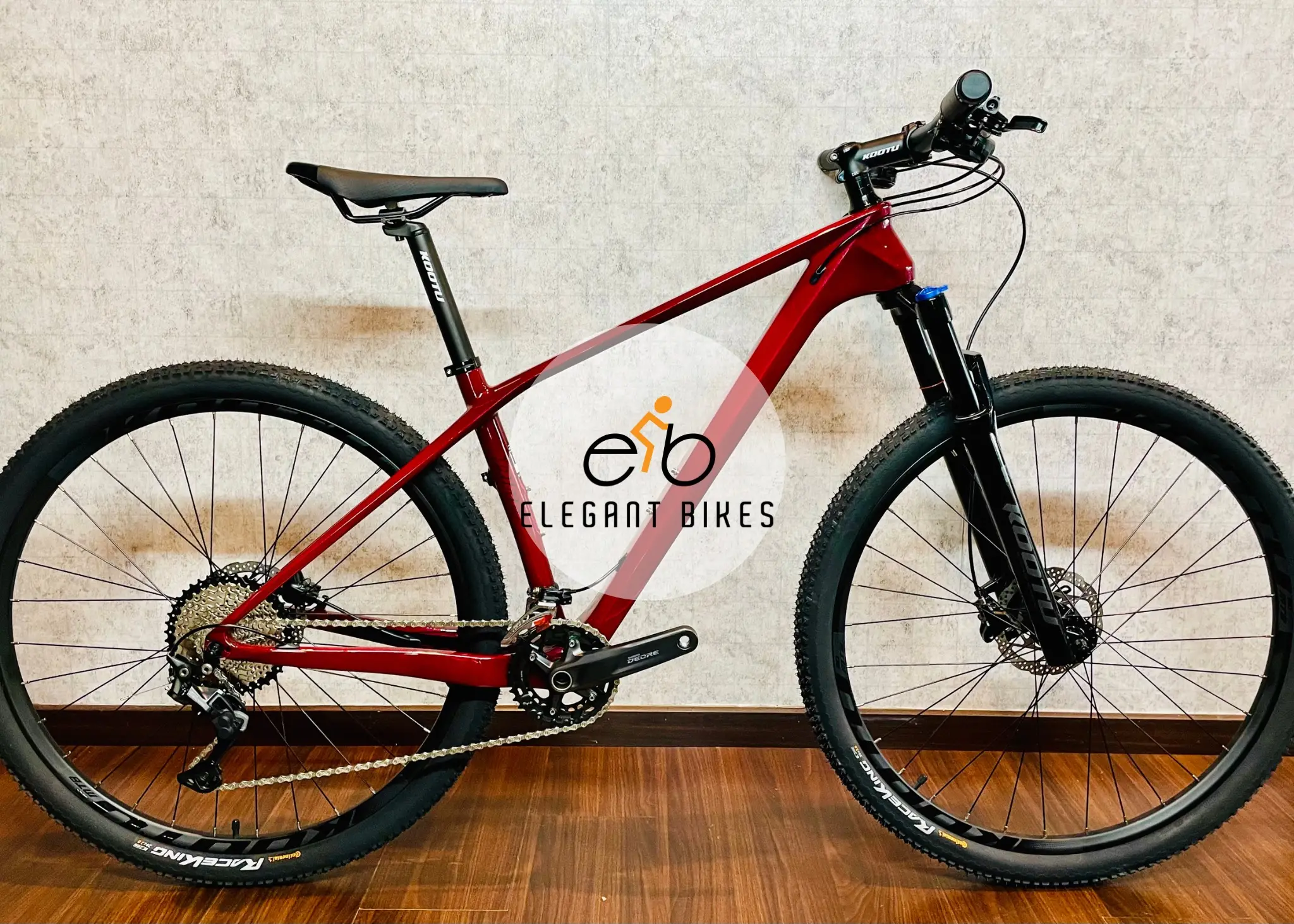 ALCOTT DINO CARBON 29” 11X2 SPEED SHIMANO DEORE AIR FORK MTB MOUNTAIN BIKE BICYCLE