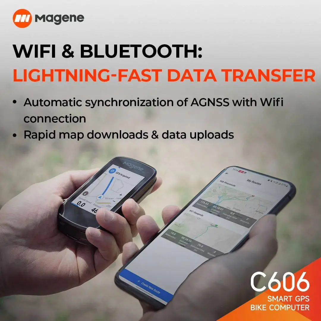MAGENE C606 Smart GPS Bike Computer