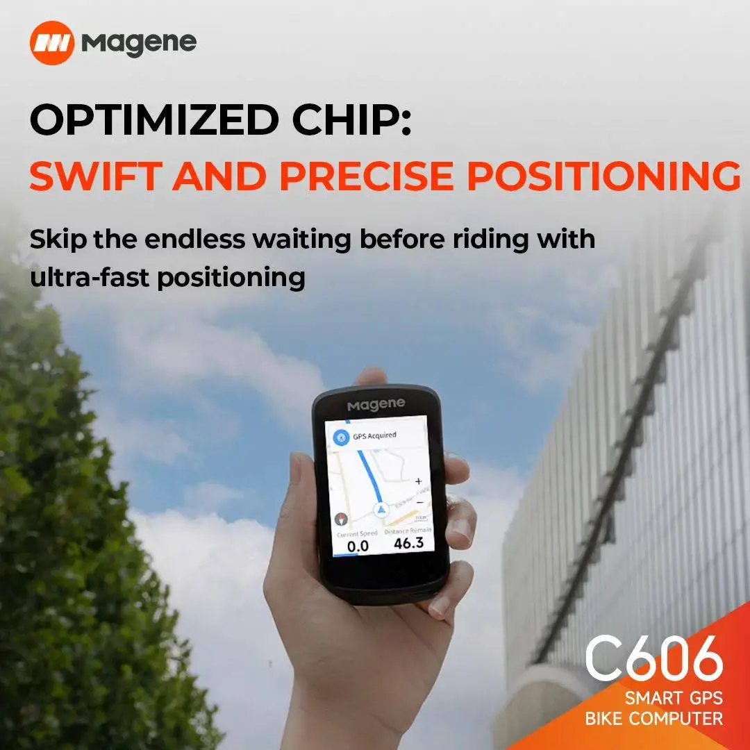 MAGENE C606 Smart GPS Bike Computer