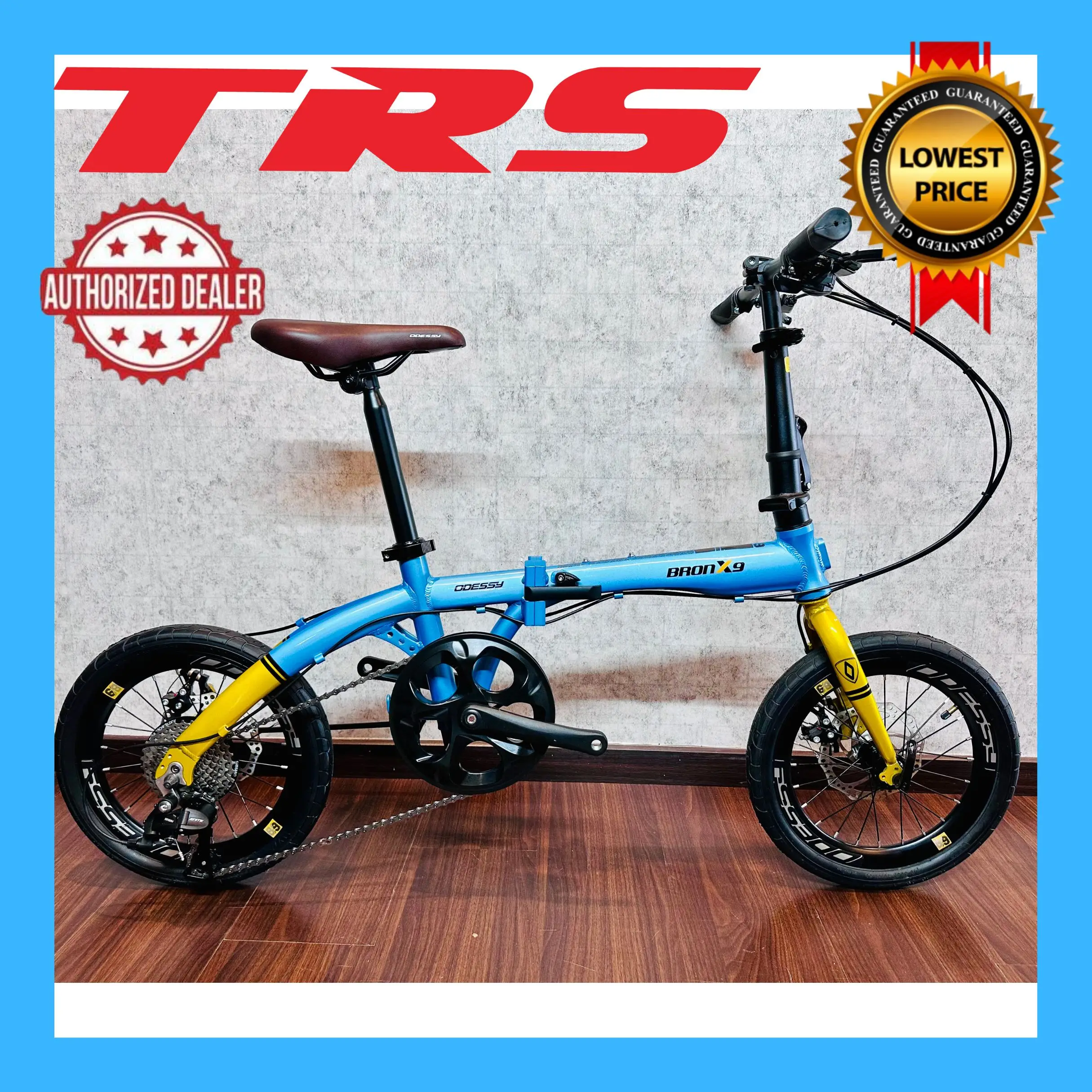 TRS ODESSY BRONX 9 SPEED ALLOY FRAME DISC BRAKE