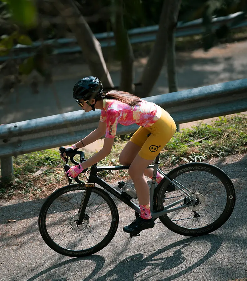 SKULL MONTON WOMENS SHORT SLEEVE CYCLING JERSEY AUTUMNWARM