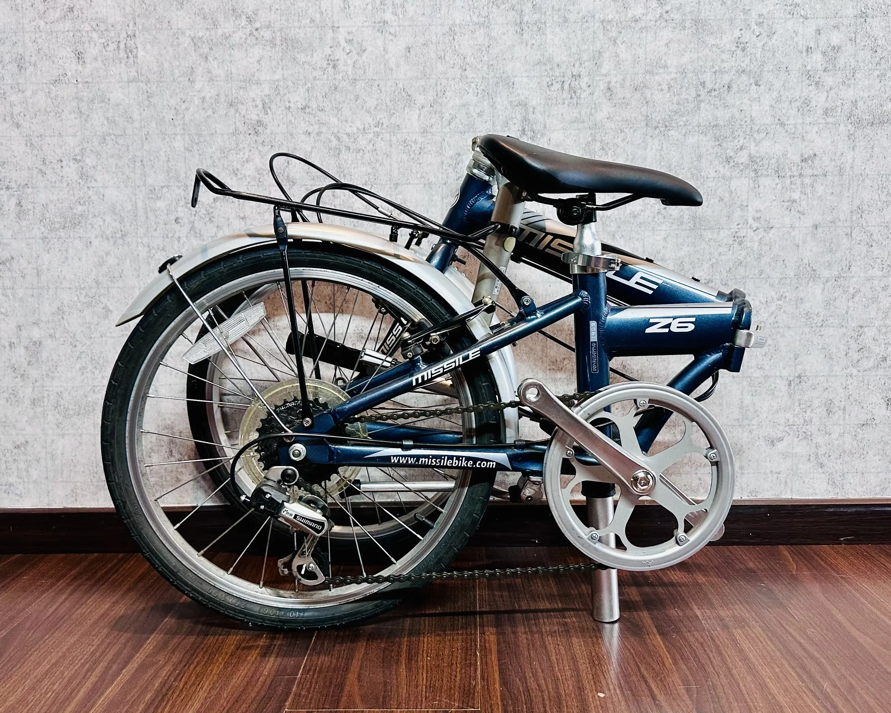 MISSILE SHIMANO 7 SPEED ALLOY FRAME FOLDING BIKE