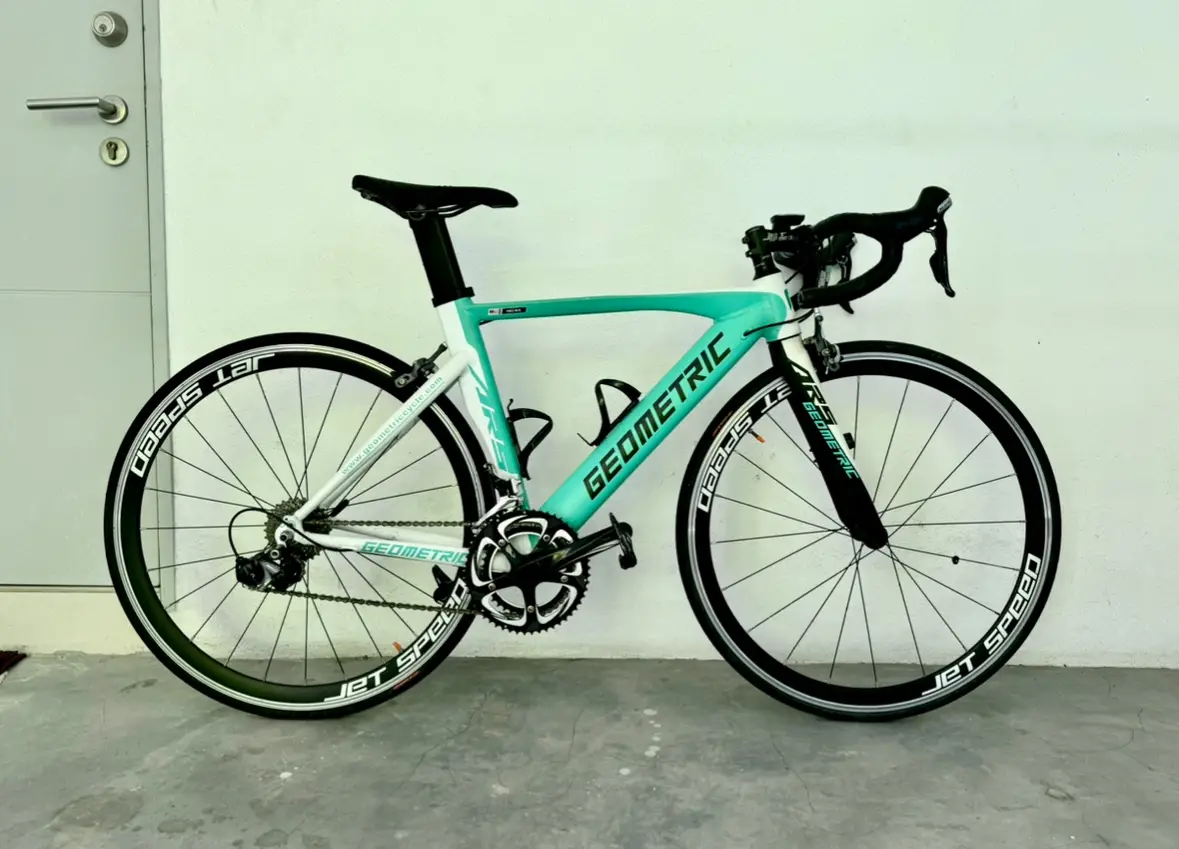Geometric AR5 Bianchi Green Roadbike 50cm