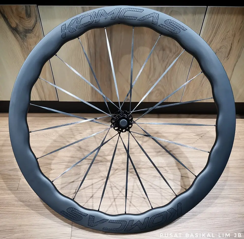 Komcas Evo Max 50 Disc Carbon Wheelset