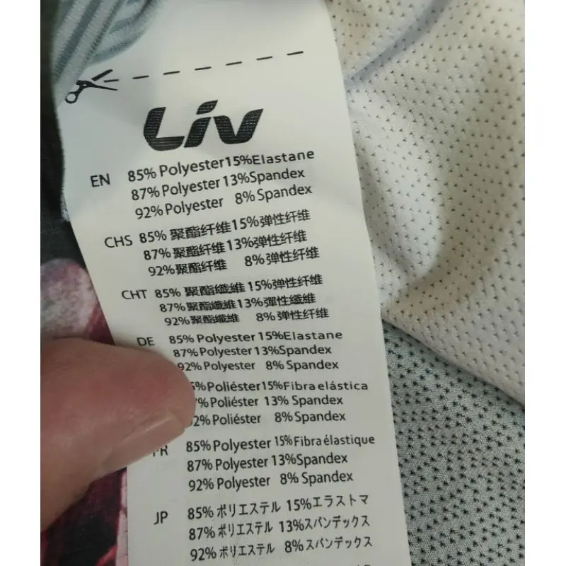 LIV Racing Team Jersey - 2023 Edition Premium Fabric Flowery Themed