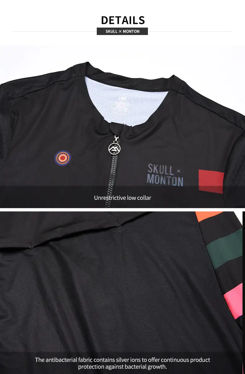 SKULL MONTON CYCLING JERSEY MENS DAILY II
