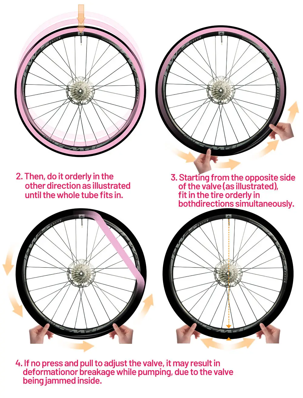 RideNow BMX 48G Innertube TPU Lightweight AV/FV 42mm/45mm