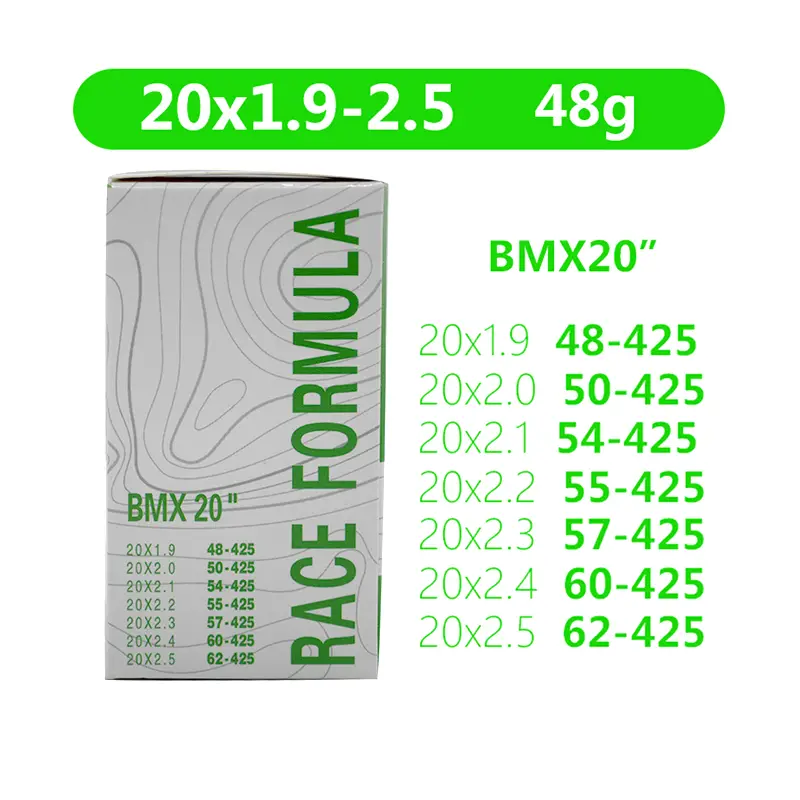 RideNow BMX 48G Innertube TPU Lightweight AV/FV 42mm/45mm