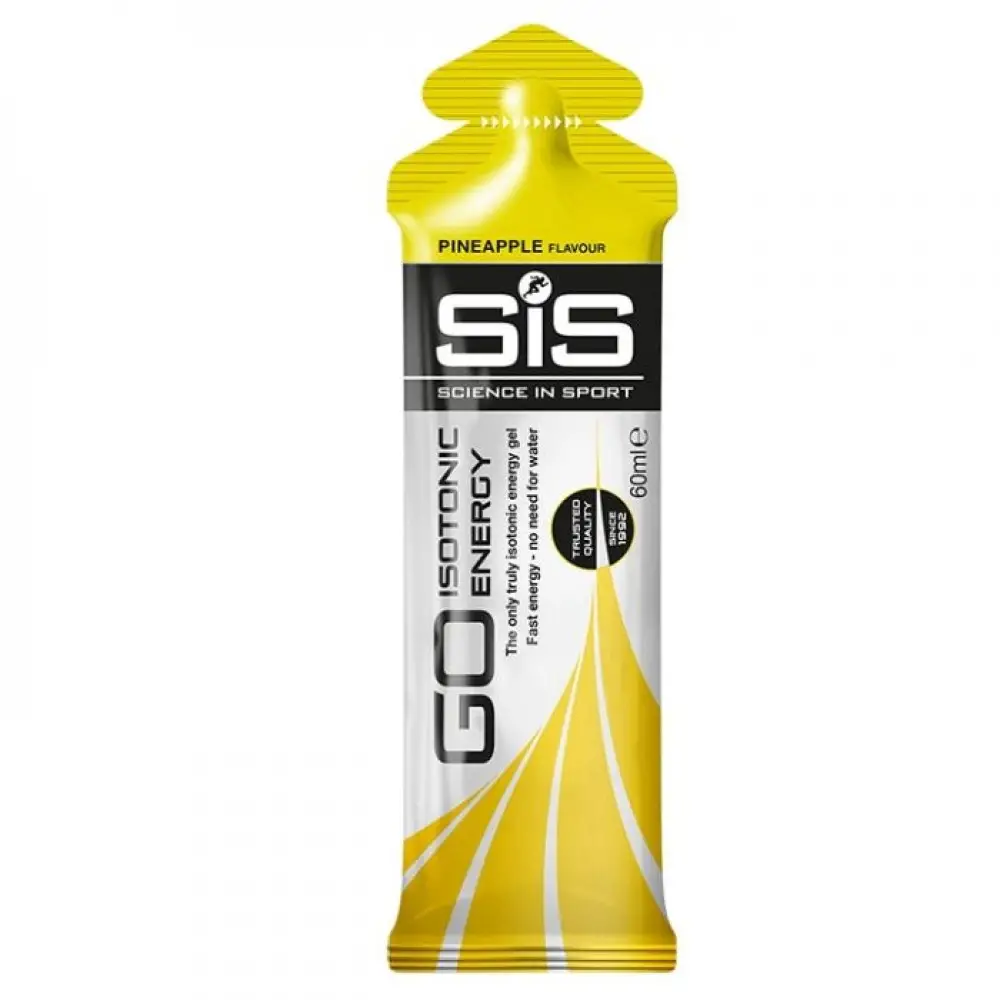 SIS Science In Sport Isotonic Energy Gel Halal 60ml Blackcurrant Apple Orange Lemon Lime