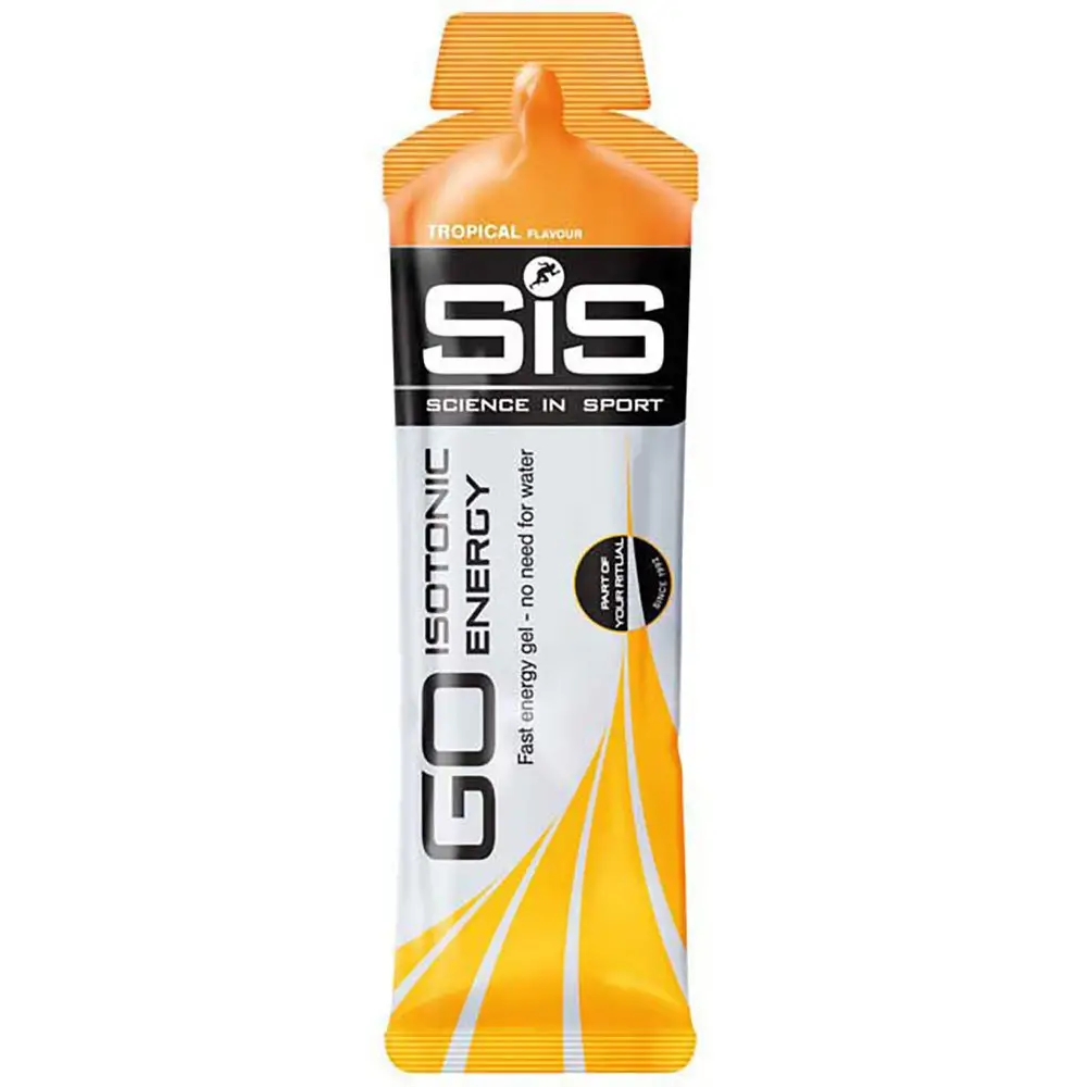 SIS Science In Sport Isotonic Energy Gel Halal 60ml Blackcurrant Apple Orange Lemon Lime
