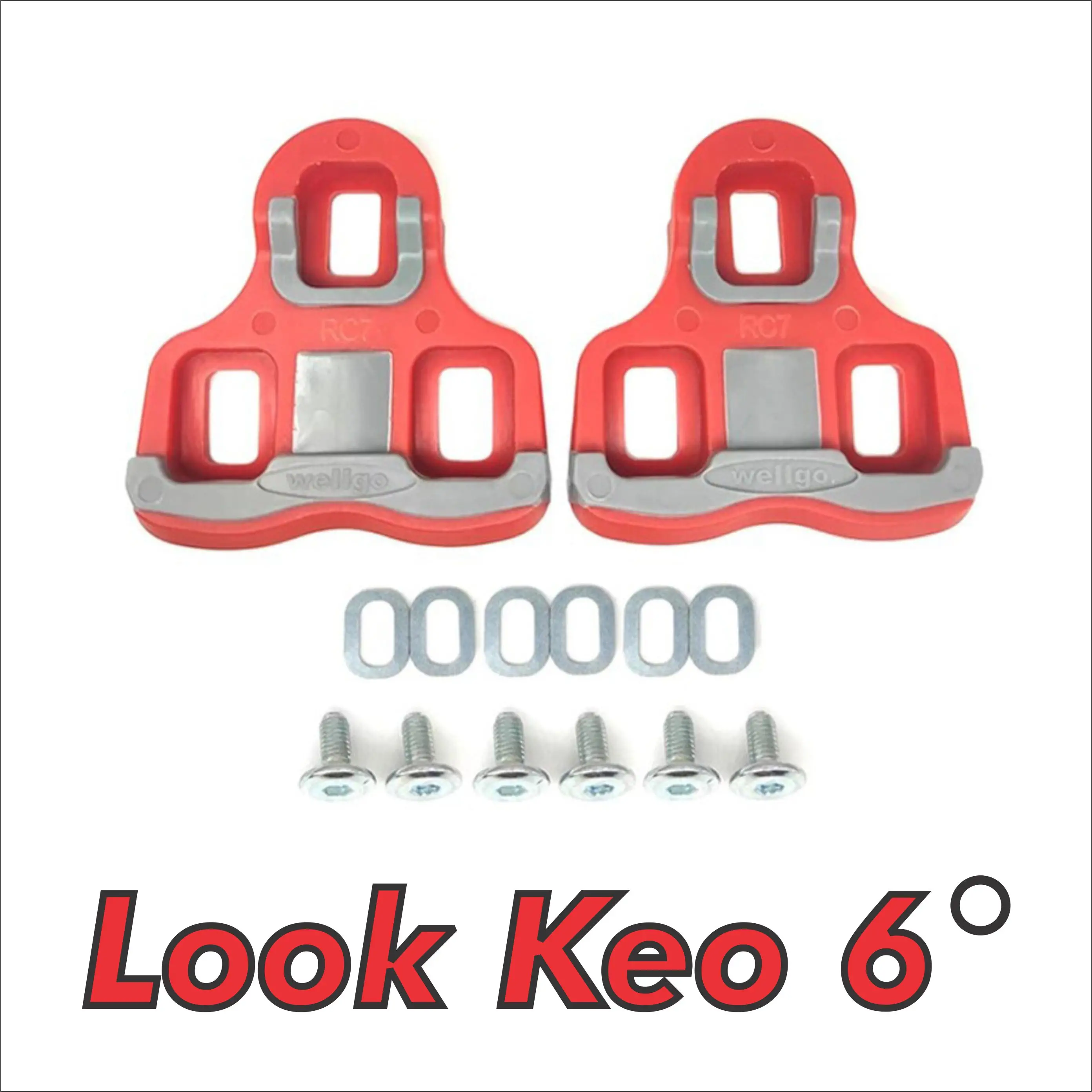 Road Bike Cleat Look Keo Cleat Pedal RB 4.5 degree Kasut Basikal RB Cycling RB