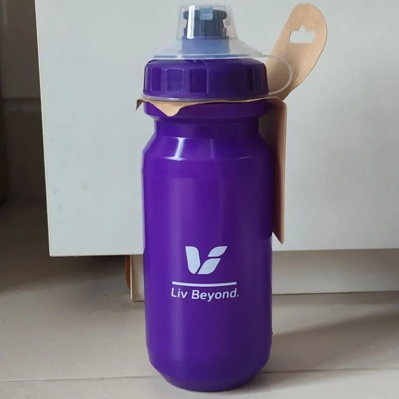 LIV Beyond Never Series Water Bottle - Solid purple Themed 600ML