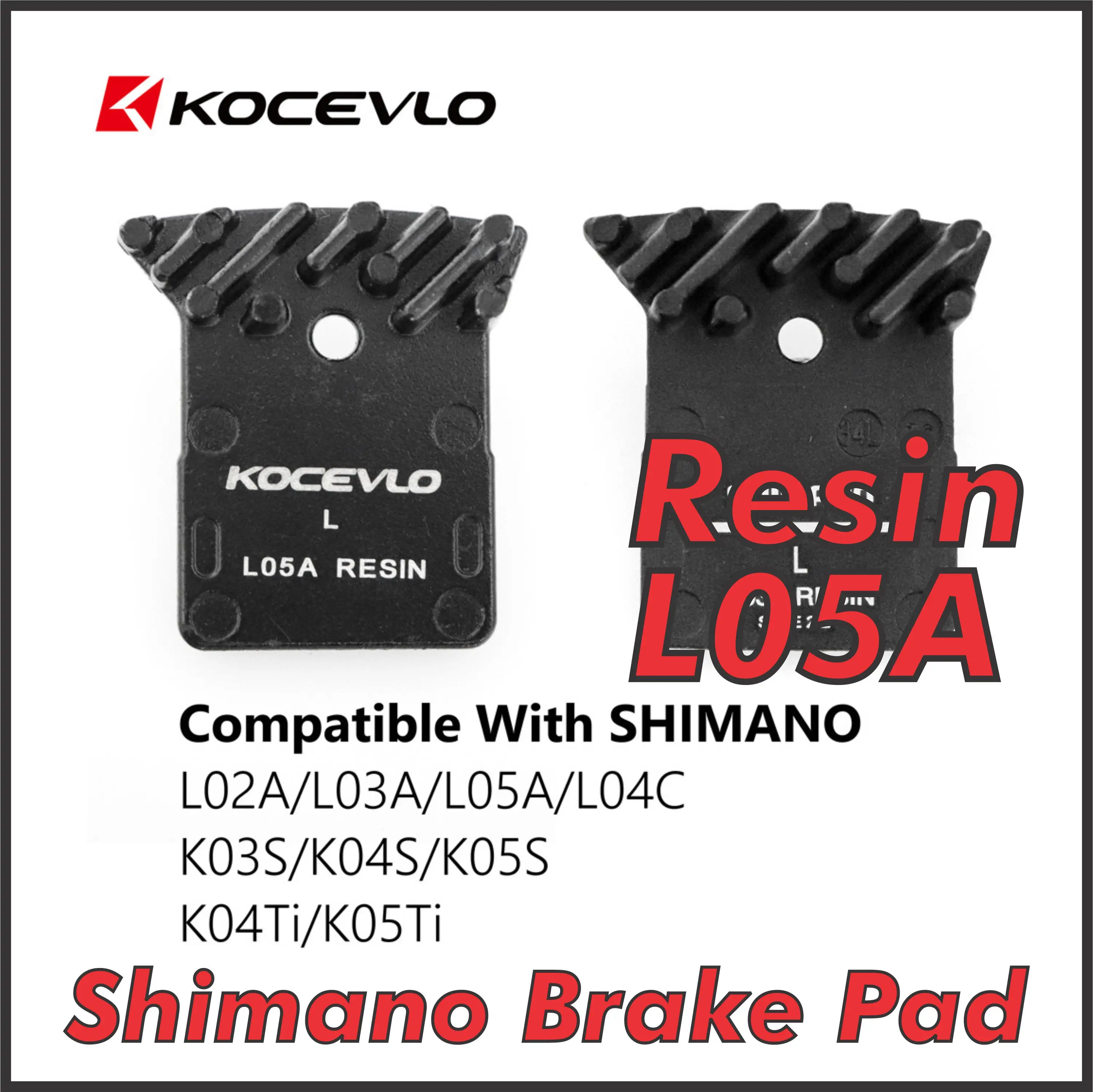 BikersManiac Shimano Disc Brake Pad Dura Ace Ultegra 105 Resin Ice Tech Fin Metalic For 105 R9170 R8070 L03A L05A