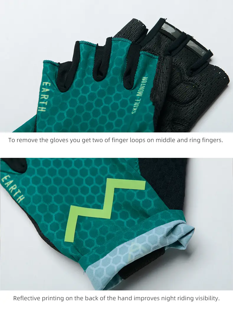 MONTON FINGERLESS CYCLING GLOVES 24 ELEMENT