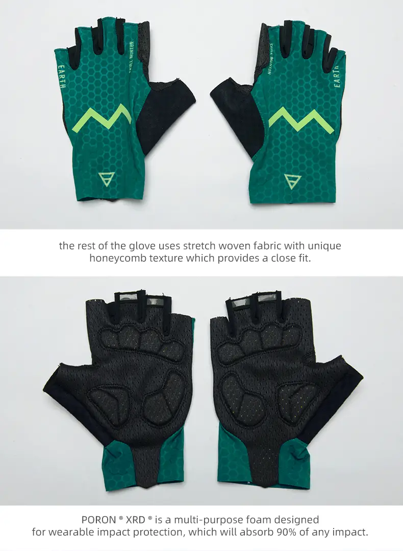MONTON FINGERLESS CYCLING GLOVES 24 ELEMENT